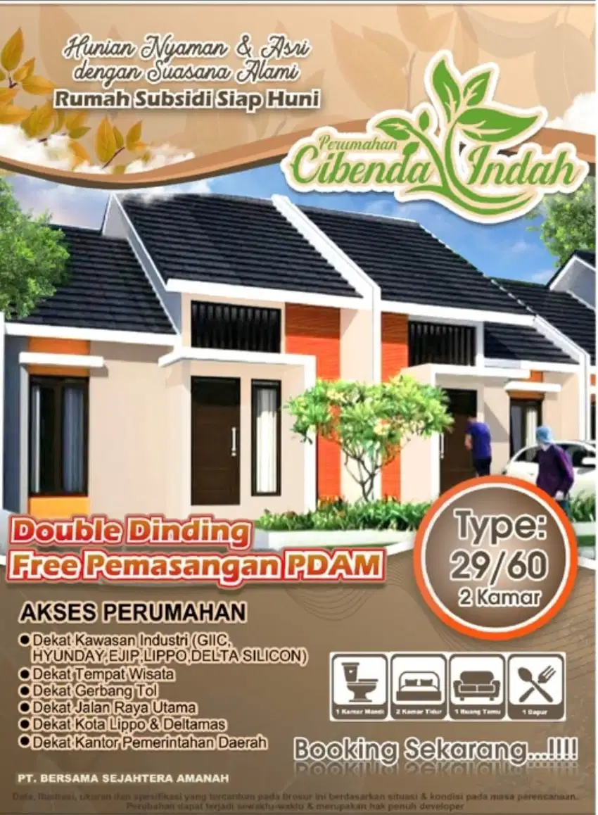 Rumah Subsidi Cibenda Indah Cikarang