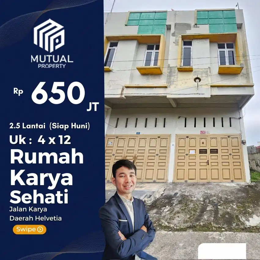 Rumah Jalan karya gg karya sehati karang berombak medan barat