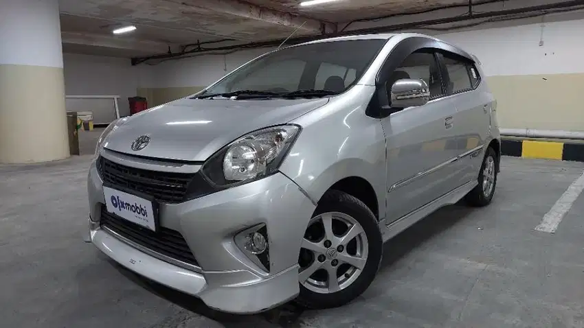 Pajak Panjang TDP 9JT Toyota Agya 1.0 G TRD Sportivo MT 2015 Silver