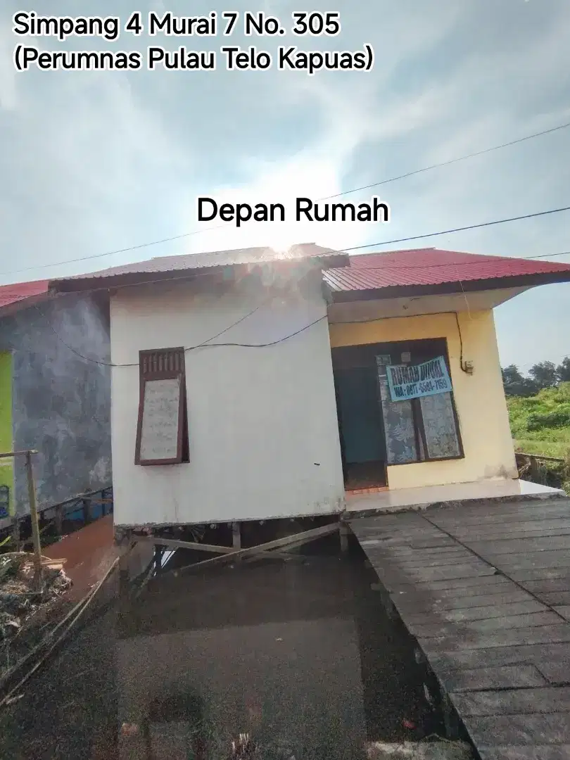 Dijual Cepat Cash Rumah Simpang 4 Murai 7 Prumnas Pulau Telo