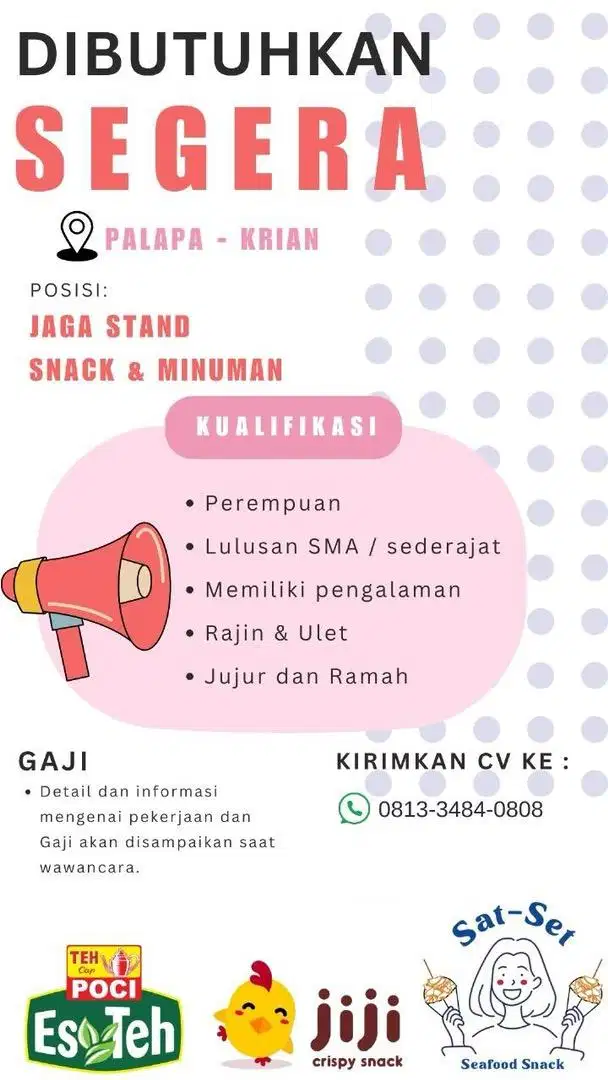 Jaga stand Snack & Minuman