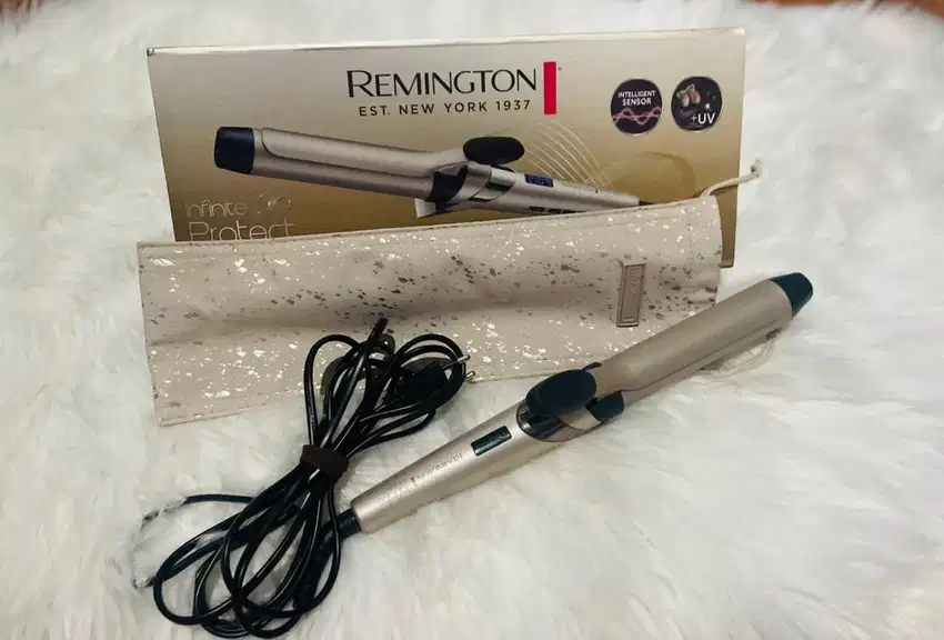 Remington Infinite Protect Curling Iron (catokan rambut remington)