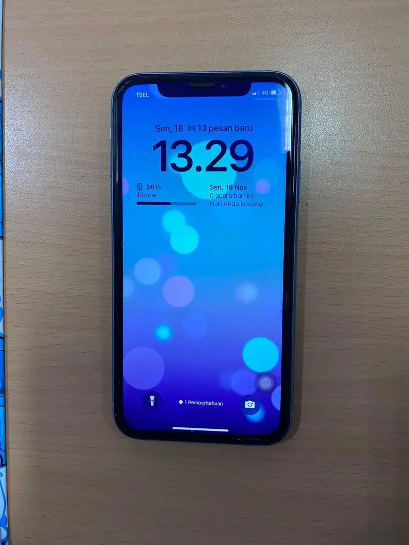 Dijual iPhone XR 128gb biru