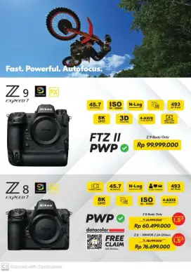 Kamera Nikon, Sony, Canon, promo cicilan bunga 0% hingga 12 bulan