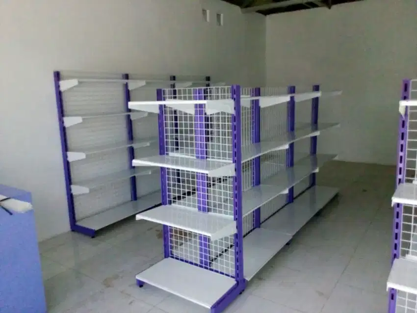 Jual perlengkapan toko seperti rak display