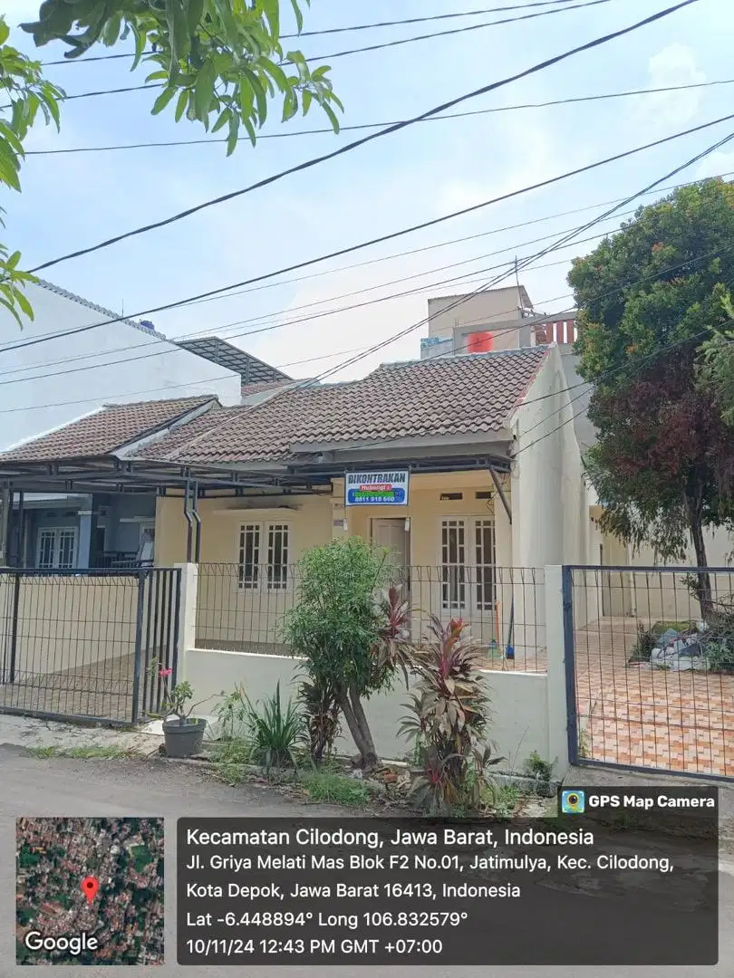 Rumah baru renovasi halaman luas jalanan lebar strategis di Depok