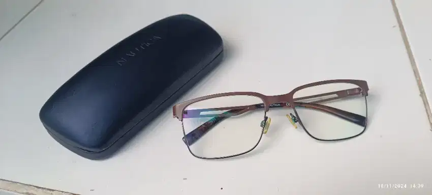 Frame Kaca Mata Nautica Plus Lensa Silindris 1/2 (Anti radiasi/UV)
