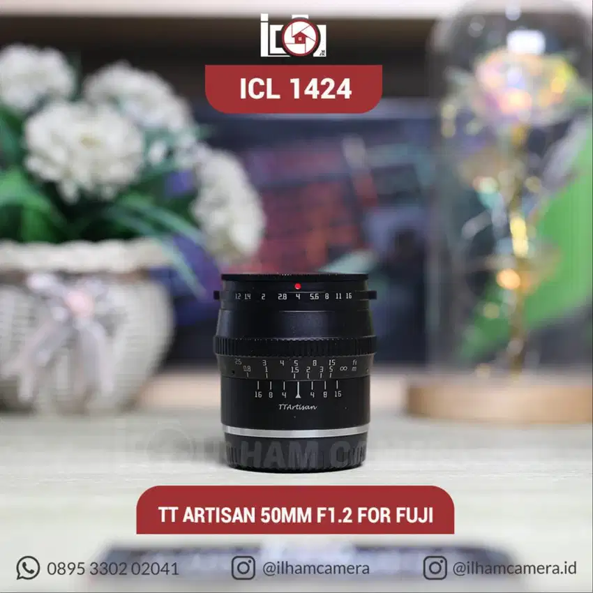 LENSA 7ARTISANS 50MM F1.2 FOR FUJIFILM