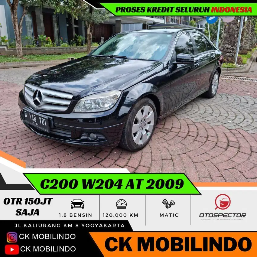 (DP25JT) C200 Kompresor W204 At 2009 ORISINIL Bisa Kredit