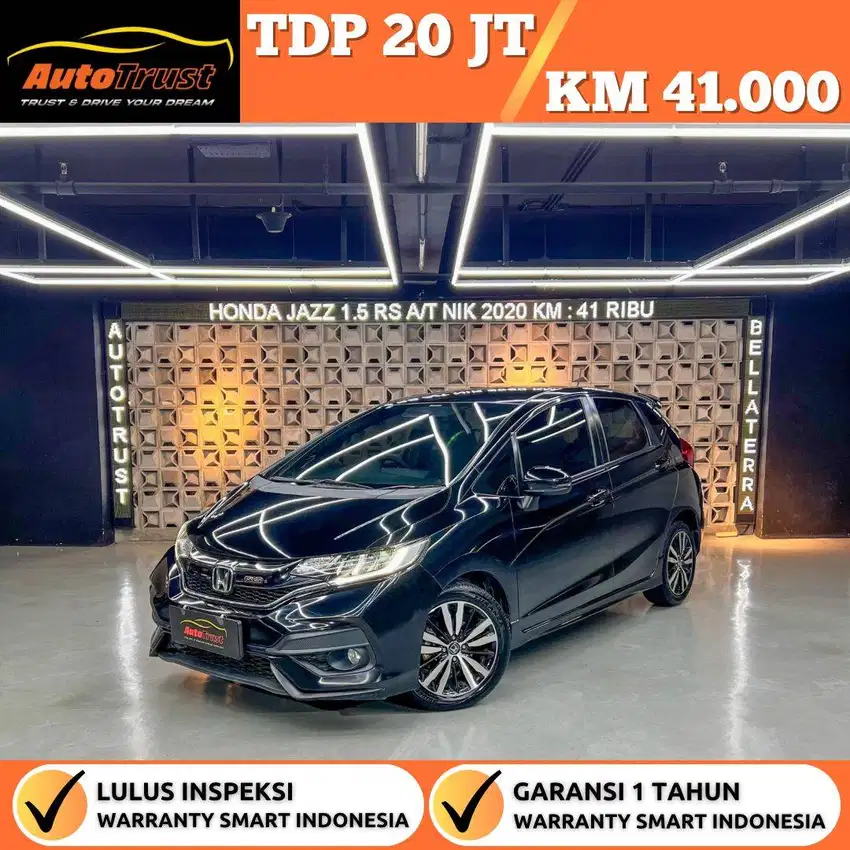 Km 41 Ribu Honda Jazz RS 1.5 A/T Nik.2020/David