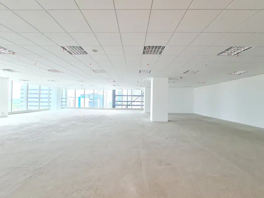 Kantor Office Space Lippo Thamrin Luas 322sqm Disewakan Jakarta Pusat