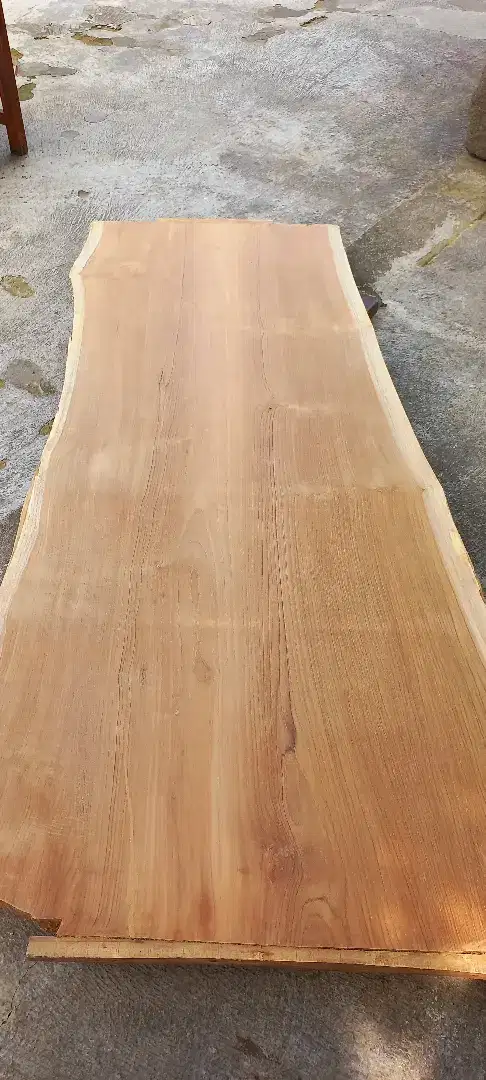 Papan lebar natural kayu jati utuh tpk