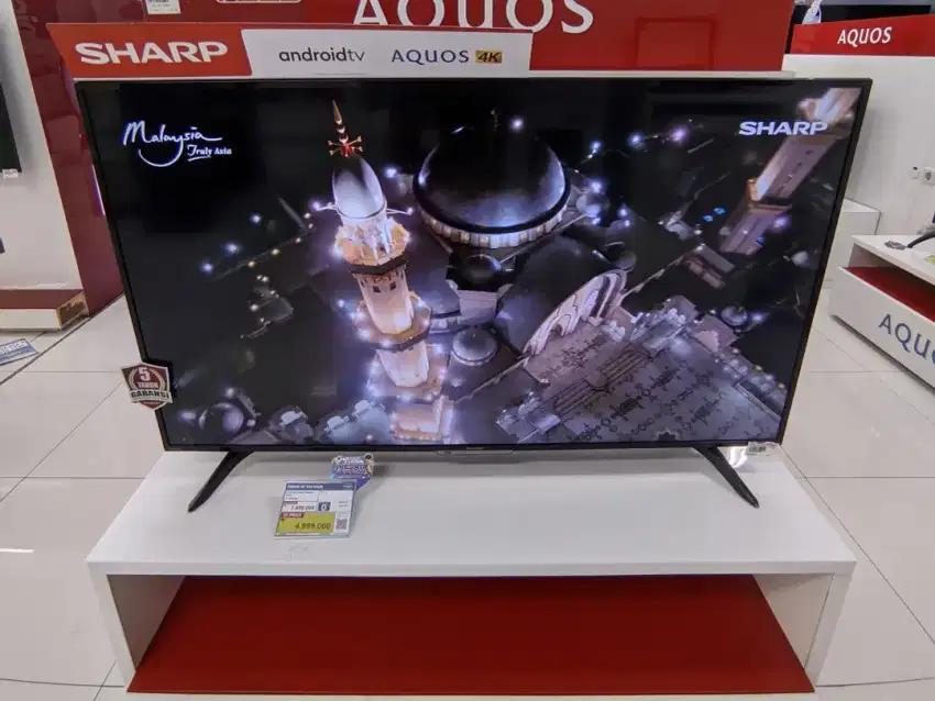 Segampang itu beli Sharp Uhd Smart Android Tv 50