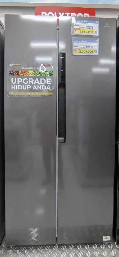 Segampang itu beli Polytron Refrigerator SBS