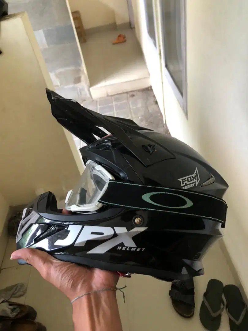 Helm JPX Fox + Goggle