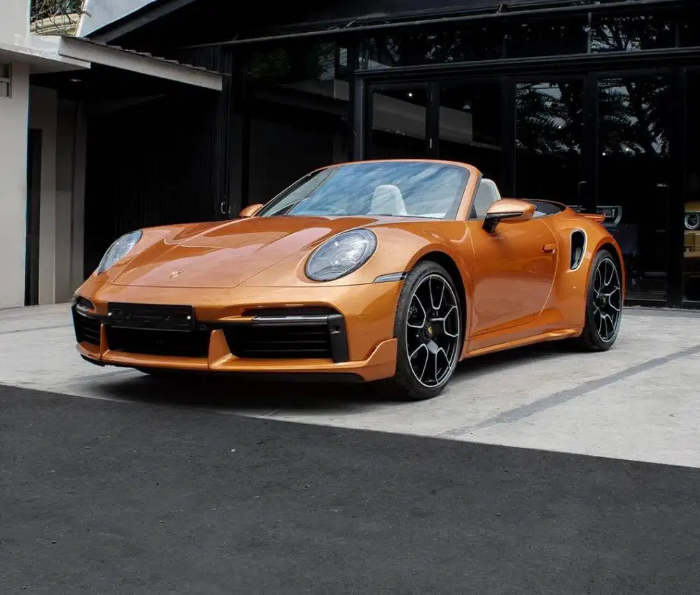 1 of 1 Nordic Gold Porsche 911 Turbo S Cabriolet in Indonesia