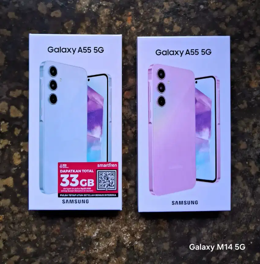 SAMSUNG GALAXY A55 5G 8/256 NEW GARANSI RESMI SEIN