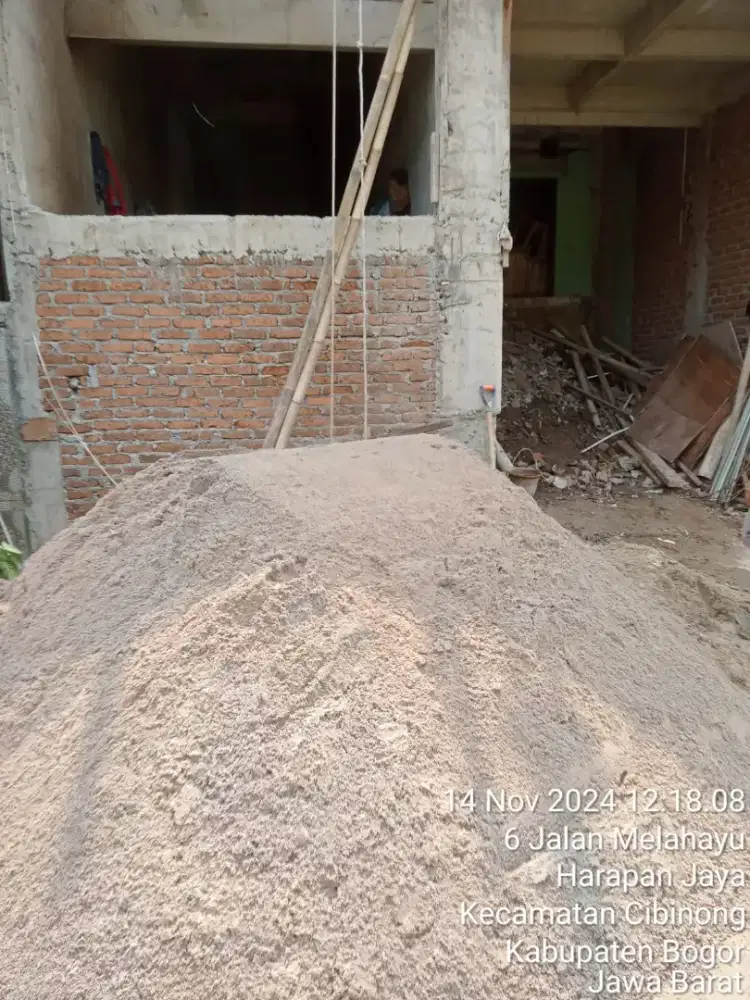 Pasir 1 truk murah. Pengiriman jabodetabek