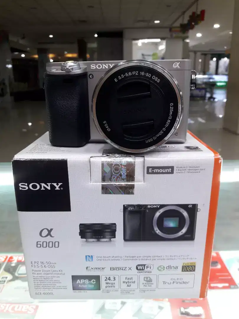 Kamera Mirrorless Sony A6000 Kit 16-50mm mulus lengkap ori Promo