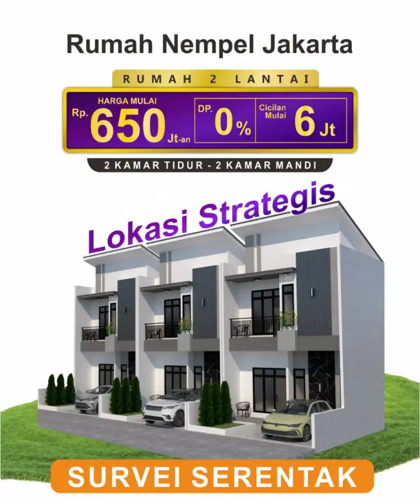 Dijual rumah murah dekat Jakarta