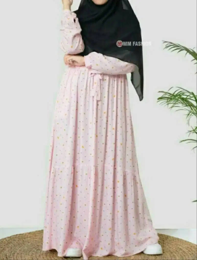 Gamis rayon diskon