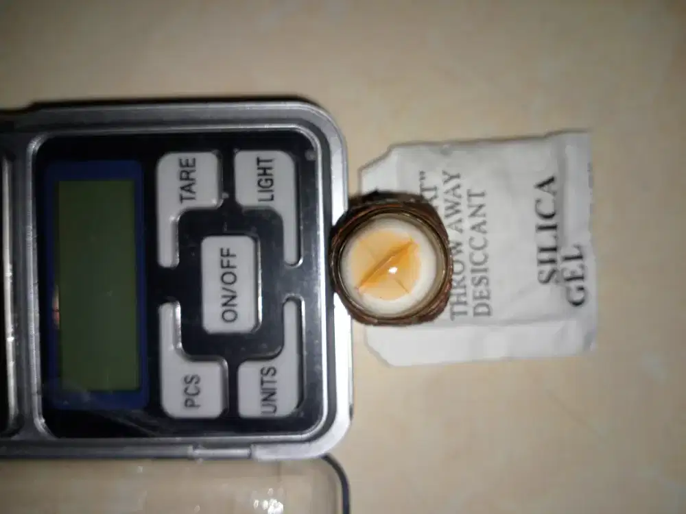 Tapak Jalak kurung ring tembaga lawas