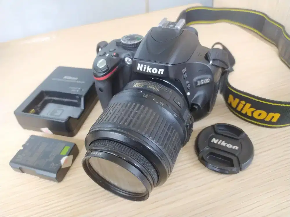 Murah aja Nikon d5100 mantap siap pakai