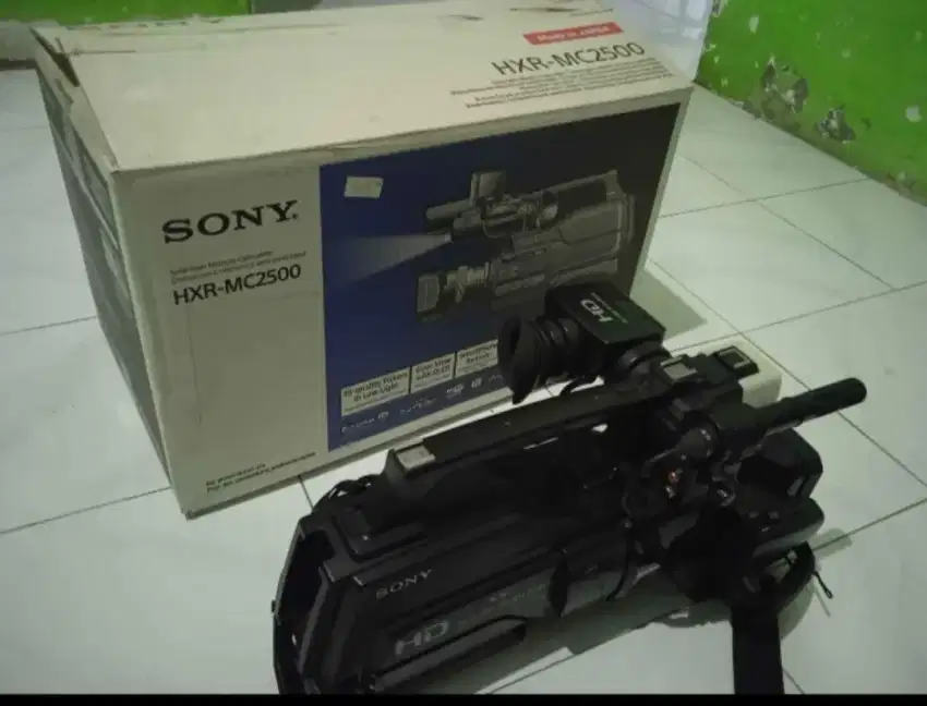 Jual kamera vidio sony mc 2500 full HD