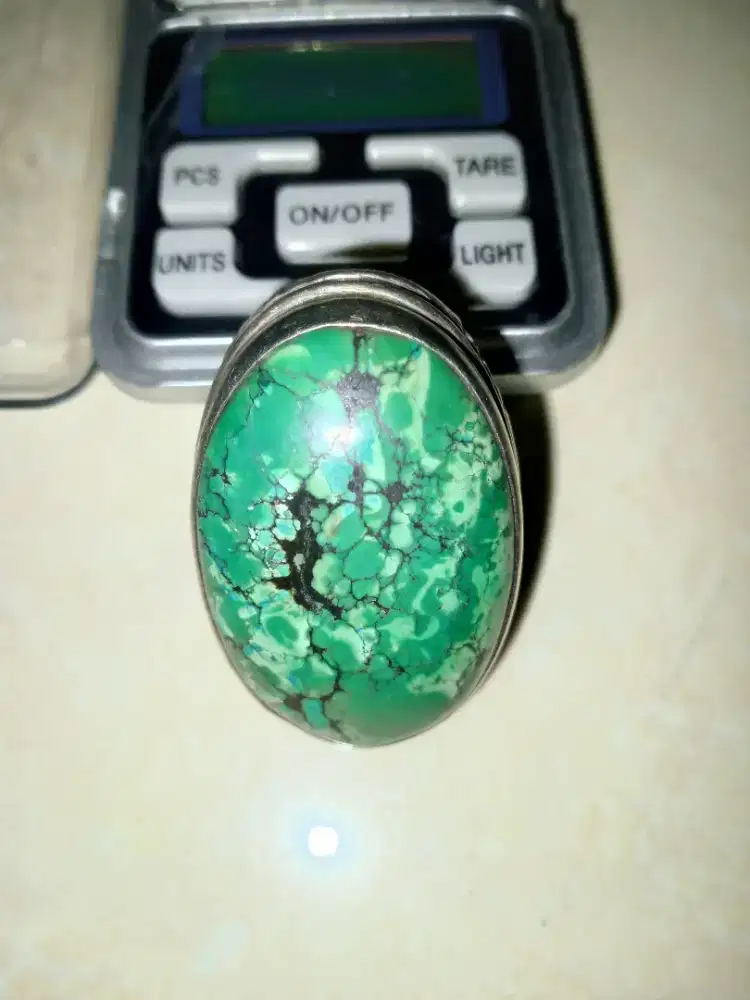 Pirus Sinchiang big size ring perak