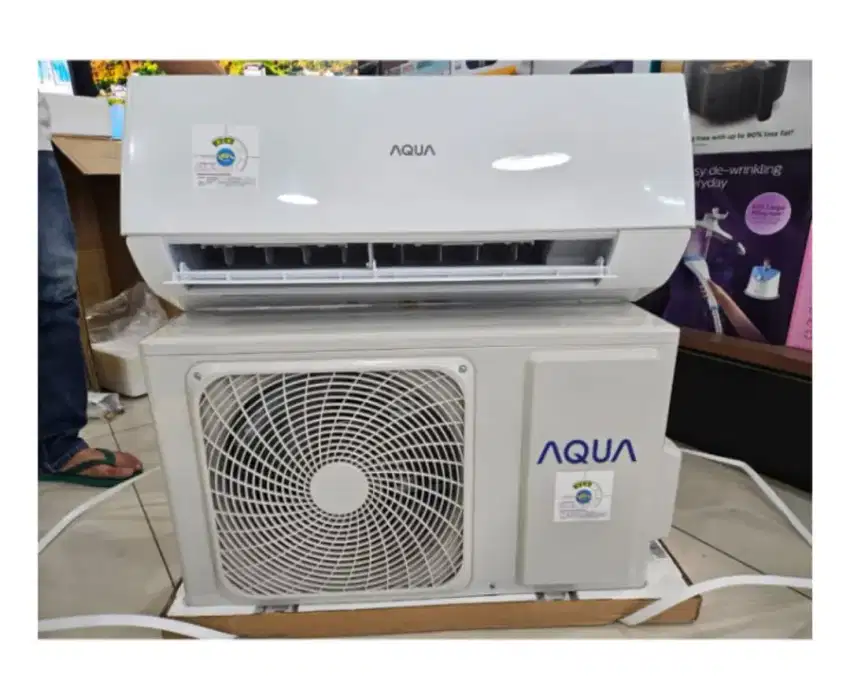 PROMO AC 1/2PK AQUA JAPAN ANTI KARAT/BLUEFIN 360 WATT GARANSI 10 TAHUN