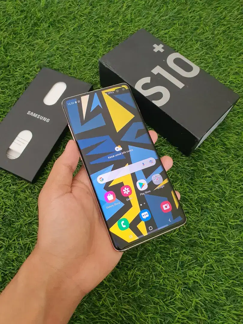 Samsung galaxy s10 plus 8gb/512gb fullset sein