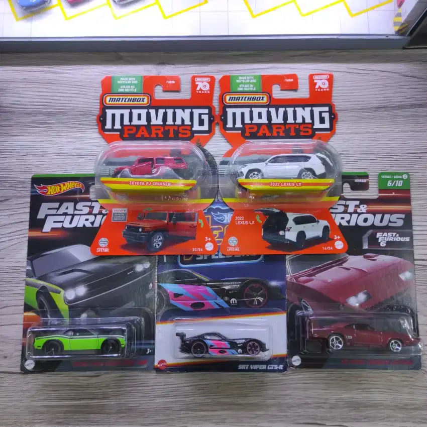 hot wheels matchbox moving parts