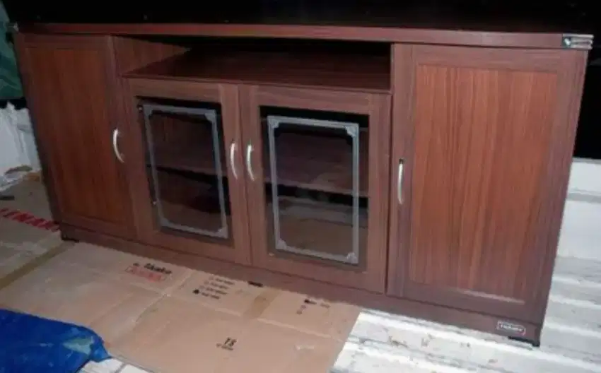 DTV 714 (MEJA TV BUFFET WARNA NEW DARK BROWN)