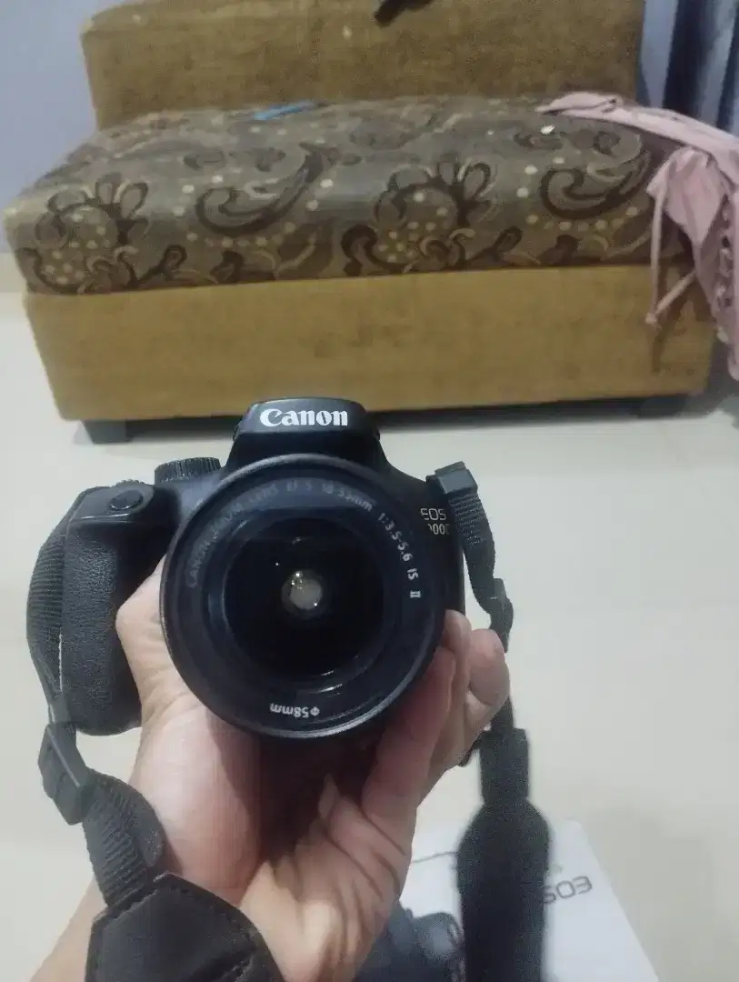 Jual kamera cannon 4000D