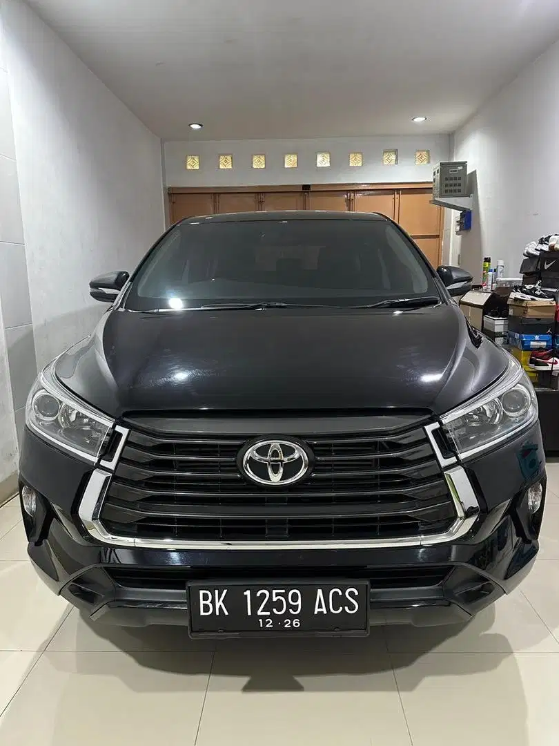 Toyota Innova Reborn V luxury 2.4 A/T thn 2021 odo 8 rb mulus spt baru