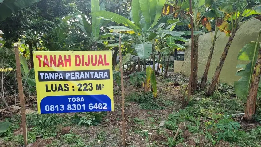 Di jual MURAH tanah dalam perumahan klaster strategis