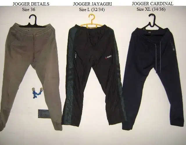 Celana Panjang Jogger Cardinal , Details , Jayagiri