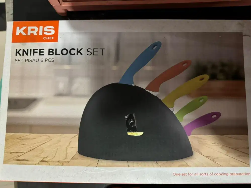 Set pisau merk Kris Knife rainbow