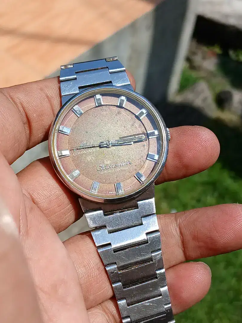 Mido salmon dial full ori