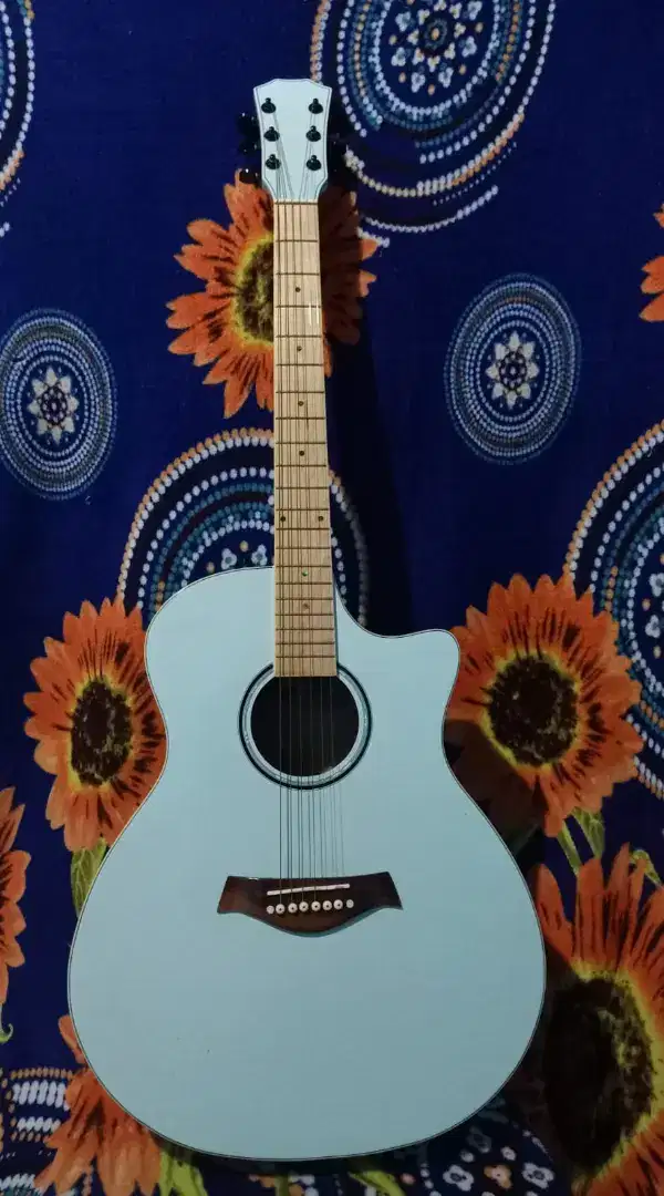 Gitar Akustik TLYR Blue Fretbroad Mapel