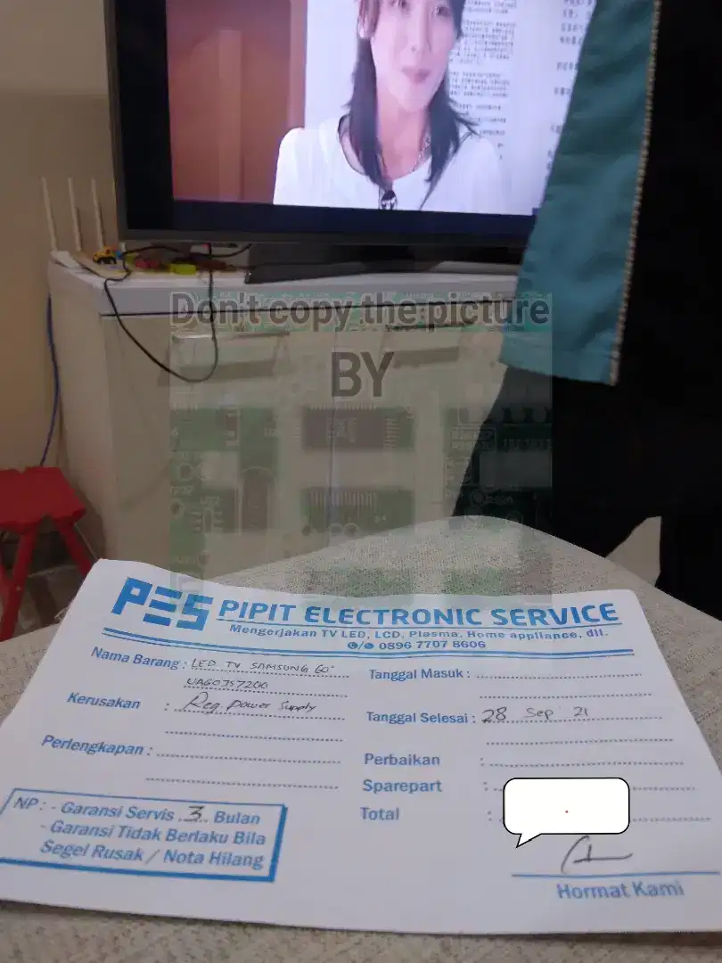 Servis Service TV LED, LCD, Plasma. Panggilan (bergaransi)