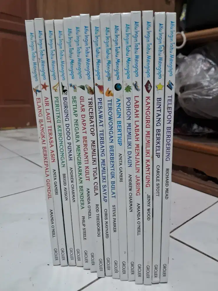 21 buku Ensiklopedia AKU INGIN TAHU MENGAPA - Grolier