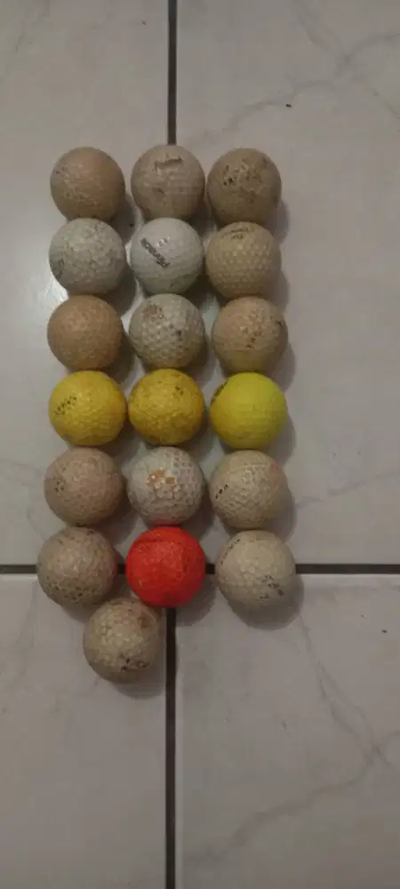 Jual bola golf bekas