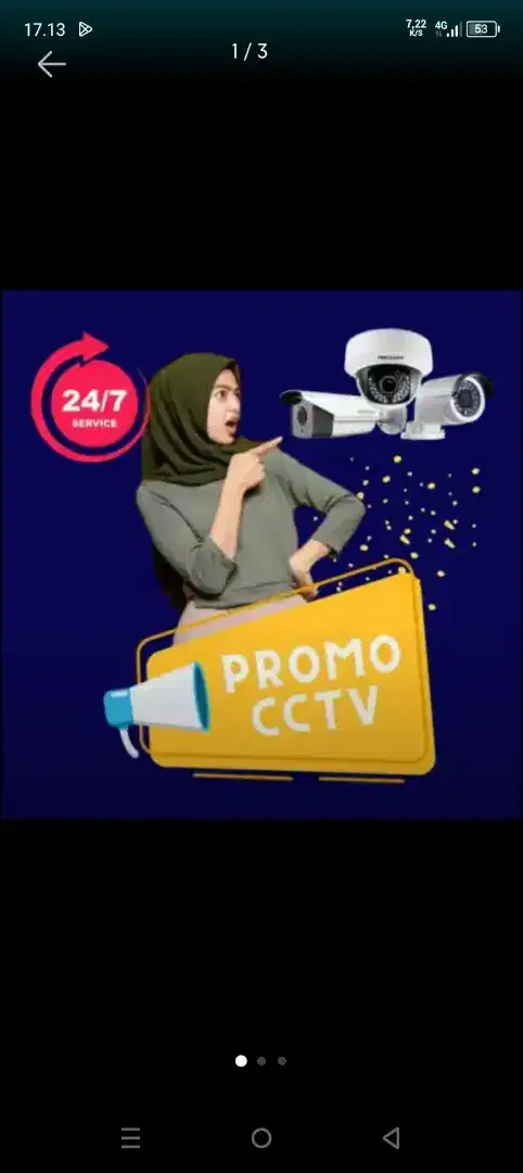 Promo paket camera cctv akhir bulan