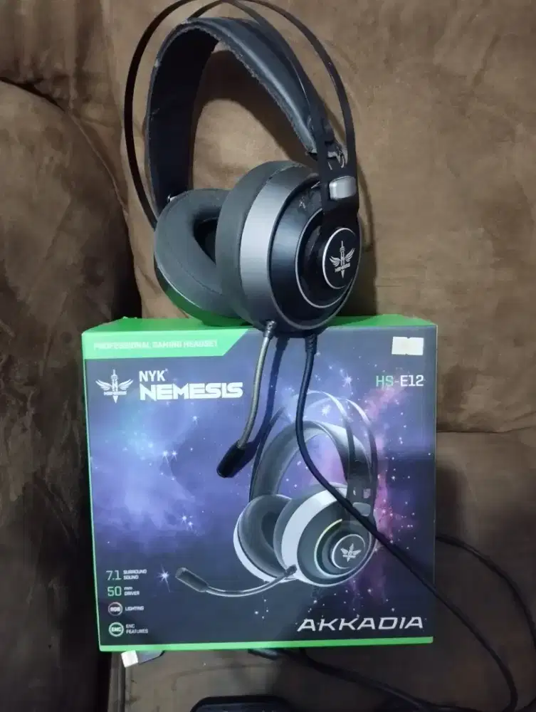 Headphone NYK Nemesis Akkadia HS-E12
