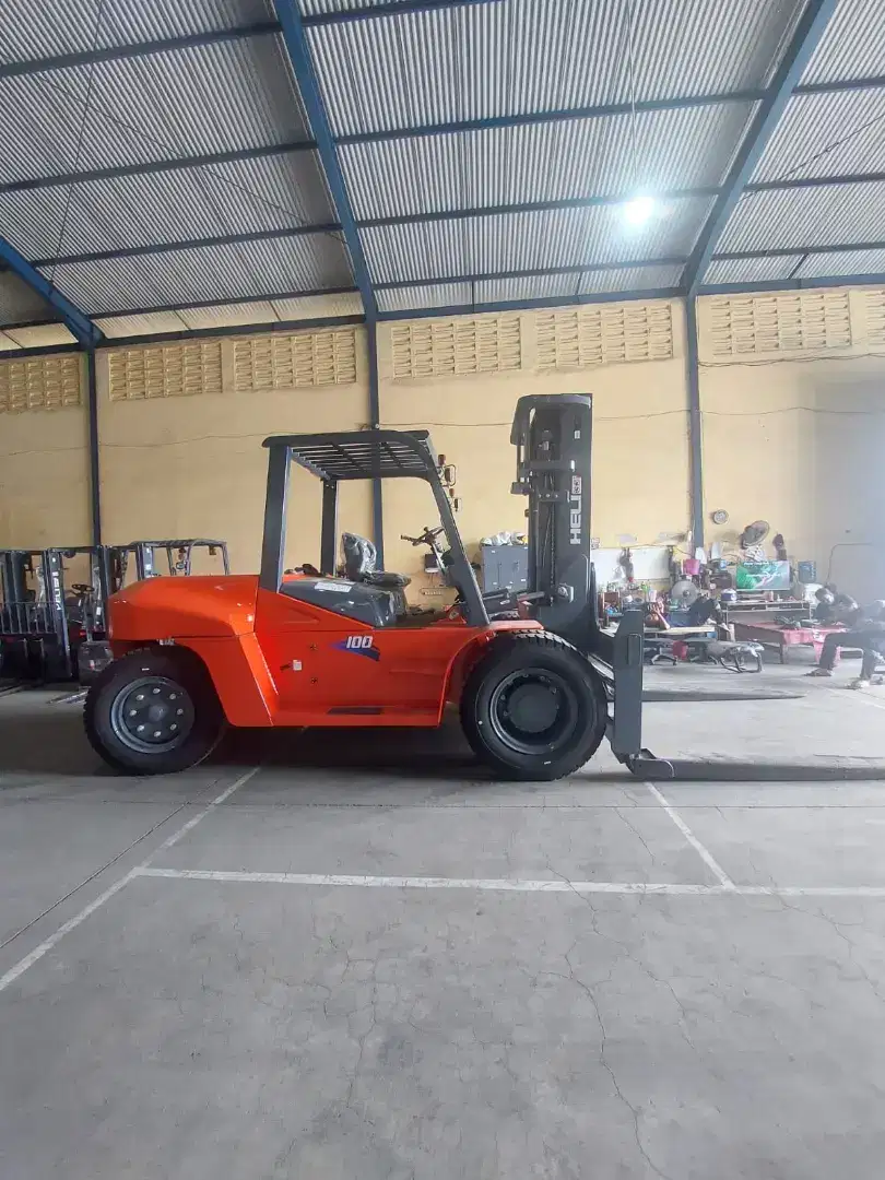 Jual Forklift Diesel HELI 10 Ton Mast 3 Meter Di Surabaya