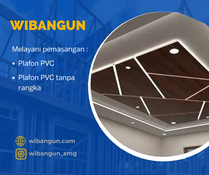 Plafon PVC/Rangka plafon