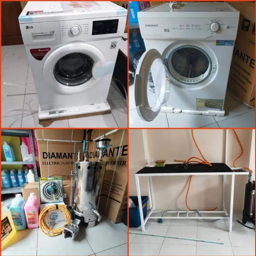 Mesin Laundry / Paket Lengkap Usaha Laundry