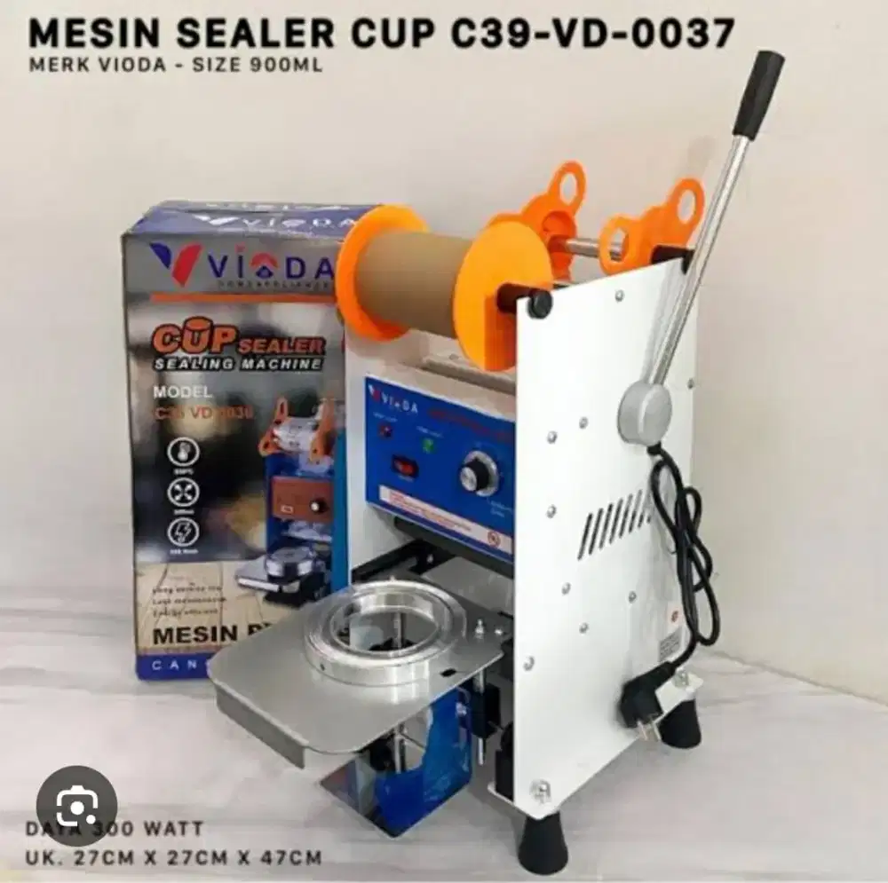 Mesin press cup Sealer