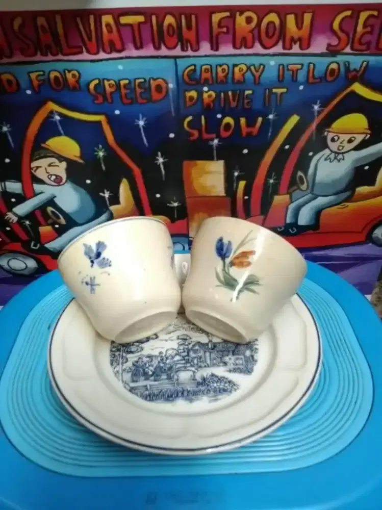 cangkir & piring antik